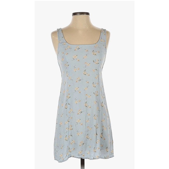 American Eagle Outfitters Dresses & Skirts - 90’s y2k American Eagle Outfitters Women Blue Casual Dress cottagecore floral L